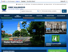 Tablet Screenshot of obeckalinkovo.sk
